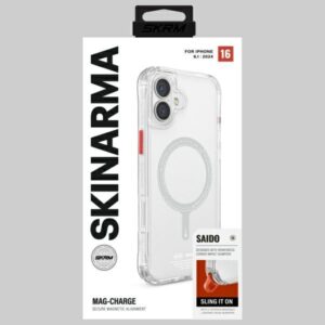 Skinarma dėklas Saido Apple iPhone 16 6.1" Magnetic Charging clear - Image 6