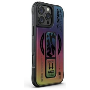 Skinarma dėklas Kira Kobai Apple iPhone 16 Pro 6.3" Magnetic Charging Grip Stand hologram - Image 1
