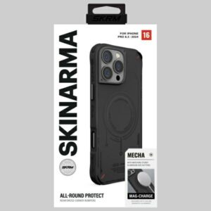 Skinarma dėklas Mecha Apple iPhone 16 Pro 6.3" Magnetic Charging juodos spalvos - Image 7