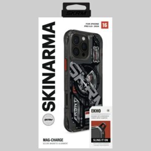 Skinarma dėklas Ekho Apple iPhone 16 Pro Max 6.9" Magnetic Charging juodos spalvos - Image 7