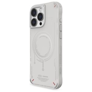 Skinarma dėklas Mecha Apple iPhone 16 Pro Max 6.9" Magnetic Charging light pilkos spalvos - Image 2