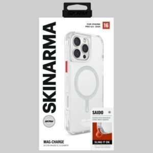 Skinarma dėklas Saido Apple iPhone 16 Pro Max 6.9" Magnetic Charging clear - Image 6