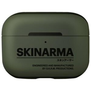 Skinarma dėklas Spunk AirPods Pro 2 pewter žalios spalvos - Image 1