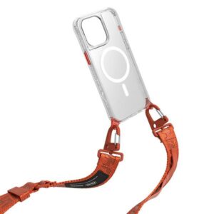Skinarma Scout XE universal phone lanyard oranžinės spalvos - Image 4