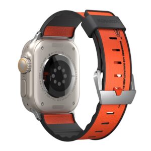 Skinarma Band Spunk Apple Watch Ultra 49mm oranžinės spalvos - Image 2