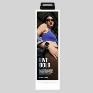 Skinarma Band Spunk Apple Watch Ultra 49mm oranžinės spalvos - Image 5