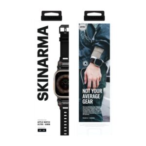 Skinarma Band Titon Apple Watch Ultra 49mm juodos spalvos - Image 4