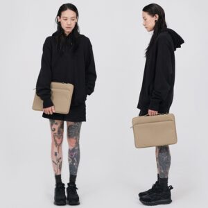 Skinarma Bag Juno laptop sleeve 14" khaki - Image 5