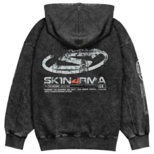 Skinarma hoodie Vulcan XL juodos spalvos - Image 2