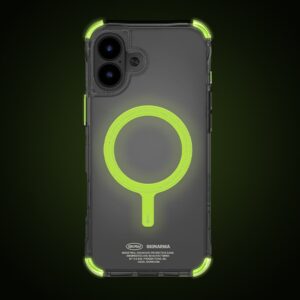 Skinarma dėklas Saido Apple iPhone 16 Plus 6.7" Magnetic Charging green (niteglow) - Image 5