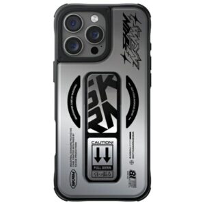 Skinarma dėklas Kira Kobai Apple iPhone 16 Pro 6.3" Magnetic Charging Grip Stand chrome - Image 1