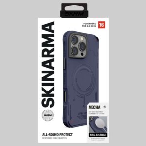 Skinarma dėklas Mecha Apple iPhone 16 Pro Max 6.9" Magnetic Charging navy - Image 5