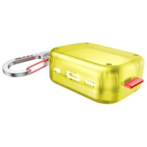 Skinarma dėklas Saido AirPods Pro 2 neon geltonos spalvos - Image 4
