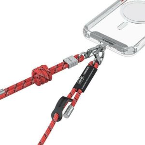Skinarma Dyno universal phone lanyard vermilion - Image 4