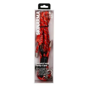 Skinarma Dyno universal phone lanyard vermilion - Image 5