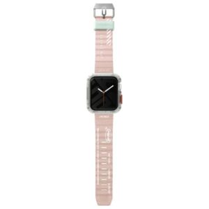 Skinarma Band Shokku Apple Watch 45/44/42mm light rožinės spalvos