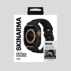 Skinarma Band+Dėklas Mecha 2in1 Apple Watch 49mm juodos spalvos - Image 4