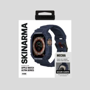 Skinarma Band+Dėklas Mecha 2in1 Apple Watch 49mm navy - Image 4