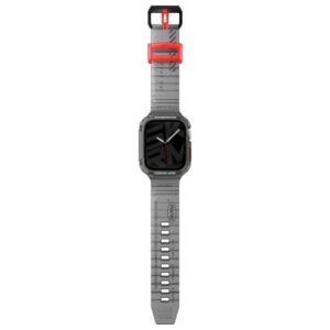 Skinarma Band+Dėklas Saido 2in1 Apple Watch 45/44mm smoke - Image 2