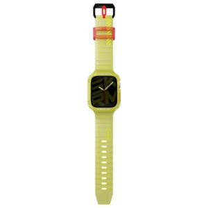 Skinarma Band+Dėklas Saido 2in1 Apple Watch 45/44mm yellow neon - Image 2
