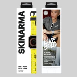 Skinarma Band Shokku Apple Watch 49/45/44mm electric yellow - Image 4