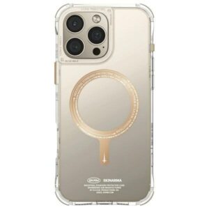 Skinarma dėklas Saido Apple iPhone 16 Pro 6.3" Magnetic Charging champagne - Image 3