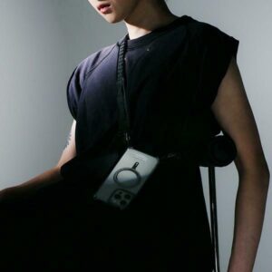 Skinarma dėklas Saido Apple iPhone 16 Pro Max 6.9" Magnetic Charging titanium - Image 7