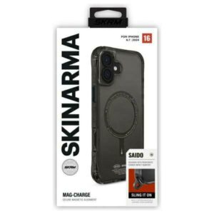 Skinarma dėklas Saido Apple iPhone 16 Plus 6.7" Magnetic Charging juodos spalvos - Image 5