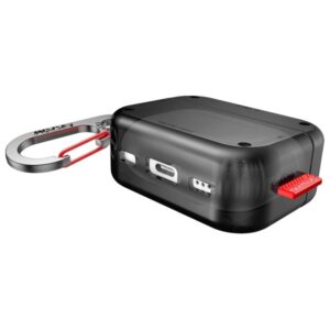 Dėklas Skinarma Saido skirtas AirPods Pro 2 juodos spalvos - Image 4