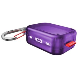 Dėklas Skinarma Saido skirtas AirPods Pro 2 violetinės spalvos - Image 4