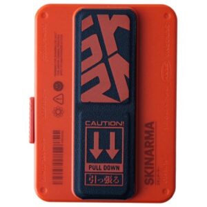Wallet Skinarma Mirage Spunk Magnetic Grip Stand oranžinės spalvos - Image 1