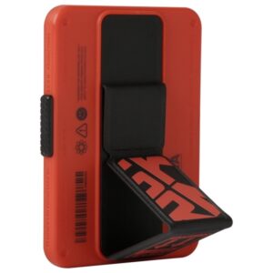 Wallet Skinarma Mirage Spunk Magnetic Grip Stand oranžinės spalvos - Image 3