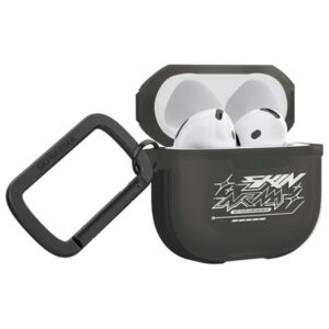 Dėklas Skinarma Kinzoku skirtas AirPods 4 juodos spalvos - Image 3