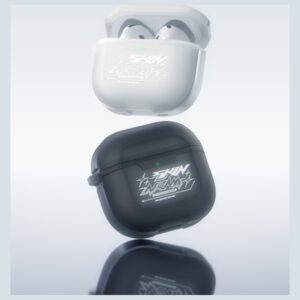 Dėklas Skinarma Kinzoku skirtas AirPods 4 juodos spalvos - Image 4