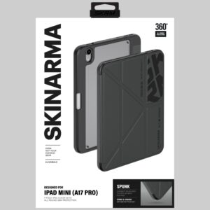 Dėklas Skinarma Spunk Pewter skirtas Apple iPad mini (A17 Pro) 2024 žalios spalvos - Image 6