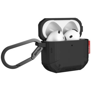 Dėklas Skinarma Mecha CE skirtas AirPods 4 juodos spalvos - Image 2
