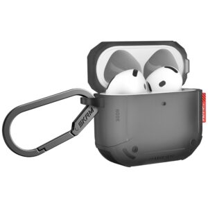 Dėklas Skinarma Mecha CE skirtas AirPods 4 smoke - Image 2