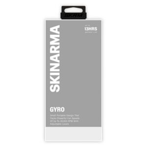 Rankinis ventiliatorius Skinarma Gyro 4000 mAh juodos spalvos - Image 5