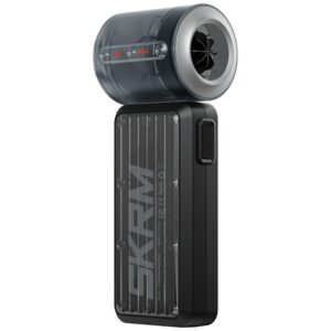 Rankinis ventiliatorius Skinarma Gyro 4000 mAh juodos spalvos - Image 2