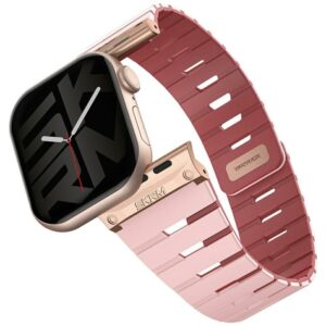 apyrankė Skinarma Gemini for Apple Watch 42/41/40 mm pnk - Image 1