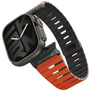 apyrankė Skinarma Gemini for Apple Watch 49/46/45/44 mm oranžinės spalvos