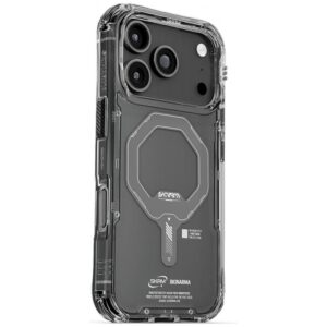 Skinarma Saido Dėklas Apple iPhone 17 Pro Magnetic Charging Graphite