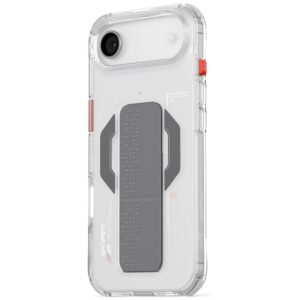 Skinarma Haxa Dėklas Apple iPhone Air Magnetic Charging + Grip Stand skaidrus - Image 2