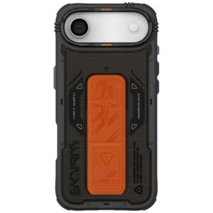 Skinarma Phantom Dėklas Apple iPhone Air Magnetic Charging + Grip Stand Olive - Image 3