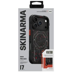 Skinarma Vektor Dėklas Apple iPhone 17 Pro Magnetic Charging juodos spalvos - Image 2