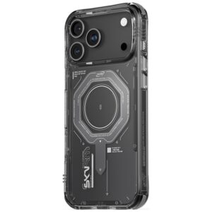 Skinarma Magma Dėklas Apple iPhone 17 Pro Max Magnetic Charging Graphite - Image 2