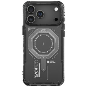 Skinarma Magma Dėklas Apple iPhone 17 Pro Max Magnetic Charging Graphite - Image 3