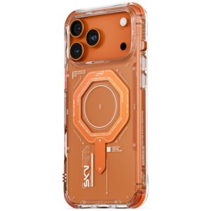 Skinarma Magma Dėklas Apple iPhone 17 Pro Max Magnetic Charging Orange - Image 2