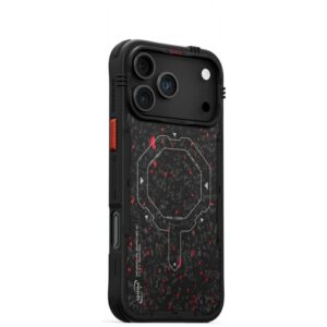 Skinarma Vektor Dėklas Apple iPhone 17 Pro Max Magnetic Charging juodos spalvos