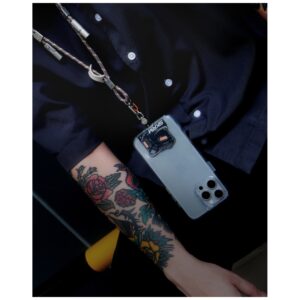 Universal lanyard adapter Skinarma Mecha grey - Image 4